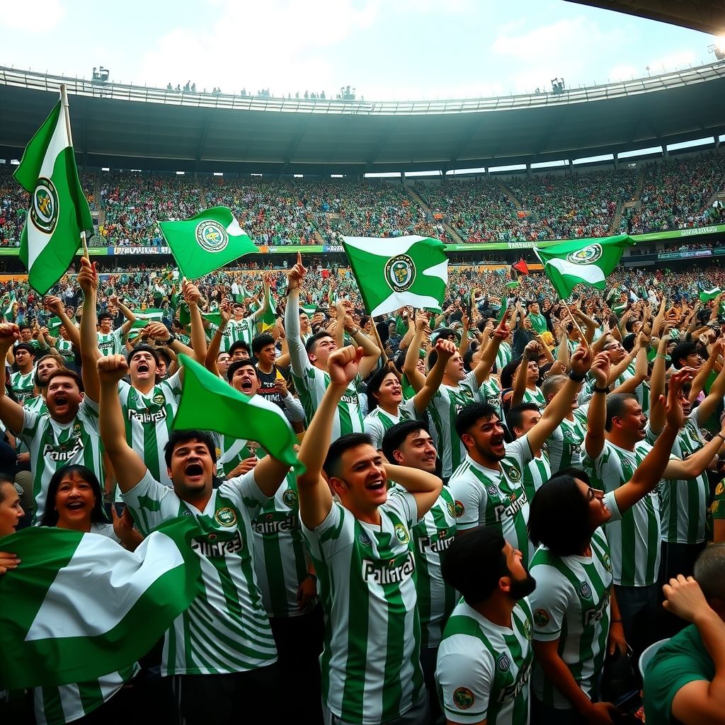 od体育app下载地址-帕尔梅拉斯球迷现场助威，球队斗志昂扬